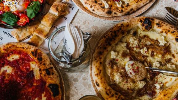 Lovebirds Contemporary Pizza